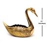 BR2831 - Brass Swan Pair, Planters